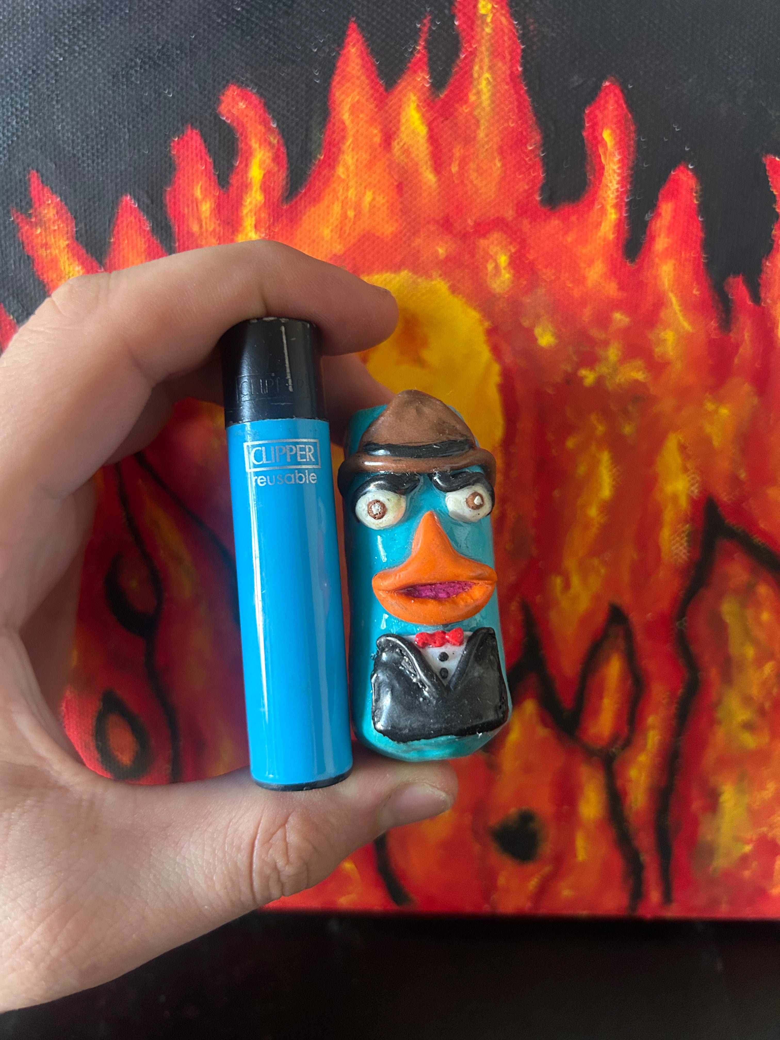 Agent Platypus Lighter Case
